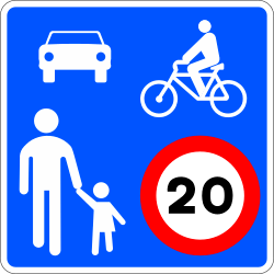 S-47 Shared space zone